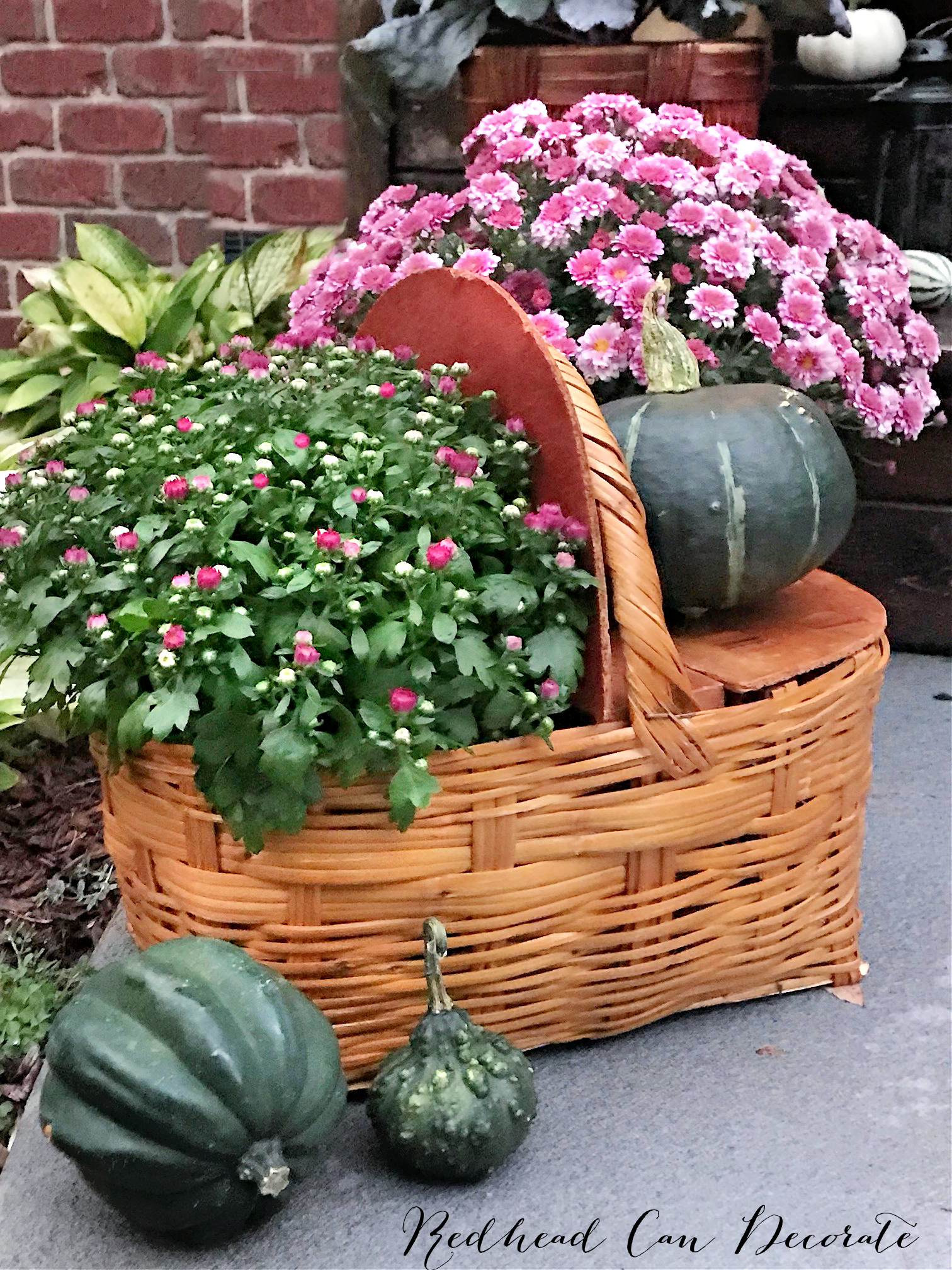 3 Thrifty Fall Planter Cover Ideas