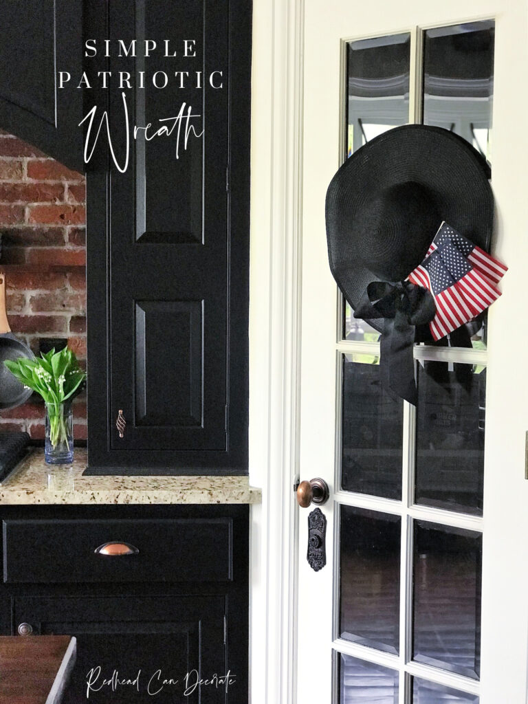 How to Create a Simple Patriotic Beach Hat Wreath