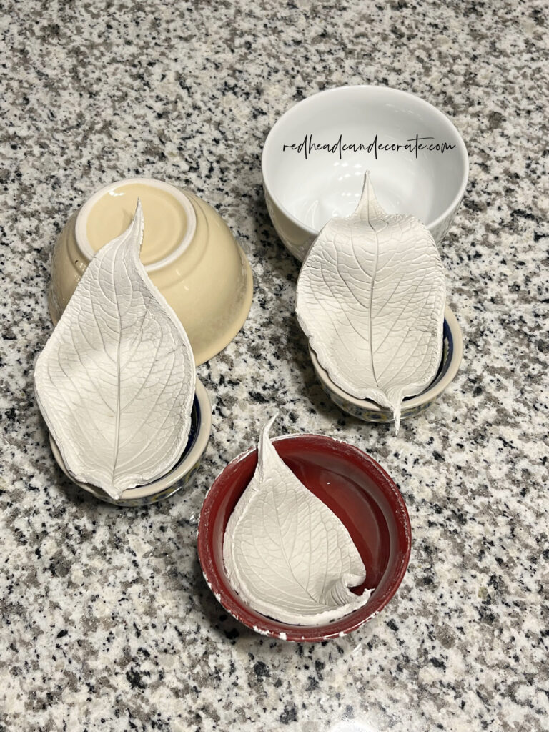 How to Create Fall Hydrangea Trinket Leaf Bowls