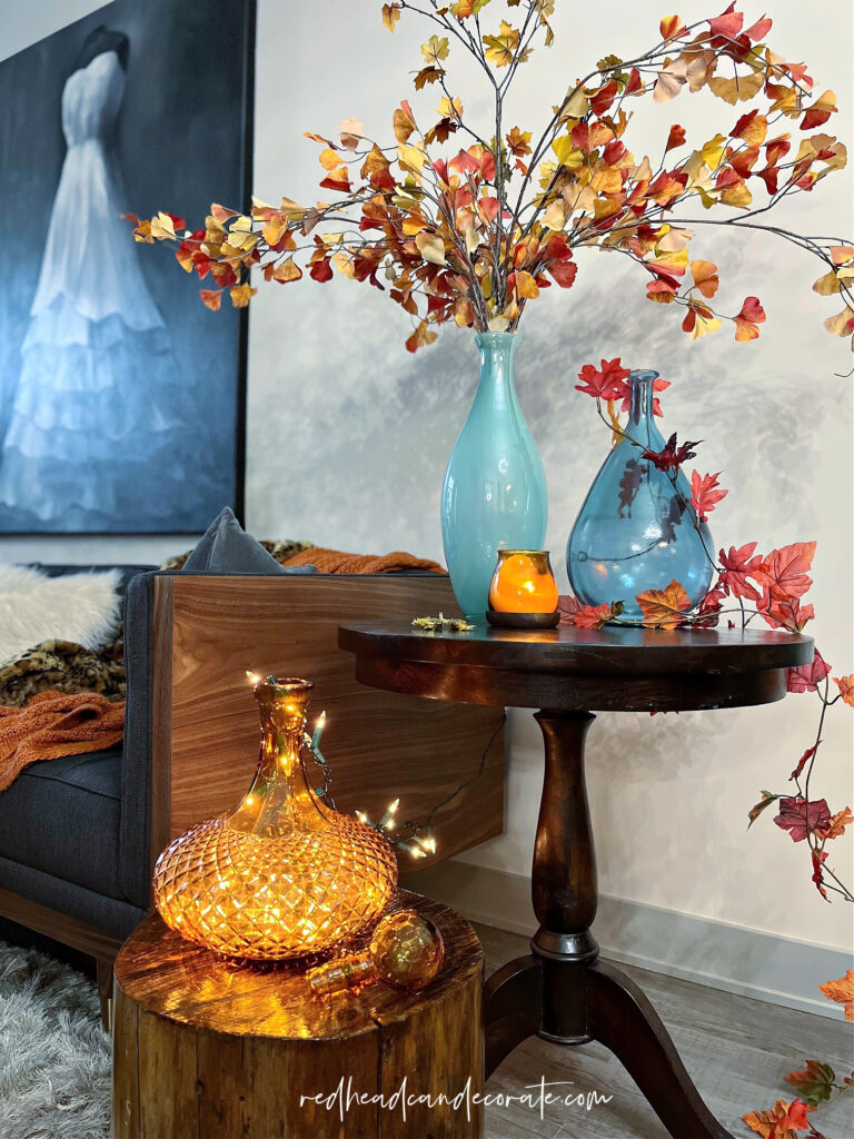 How to Decorate a Cozy Fall Corner