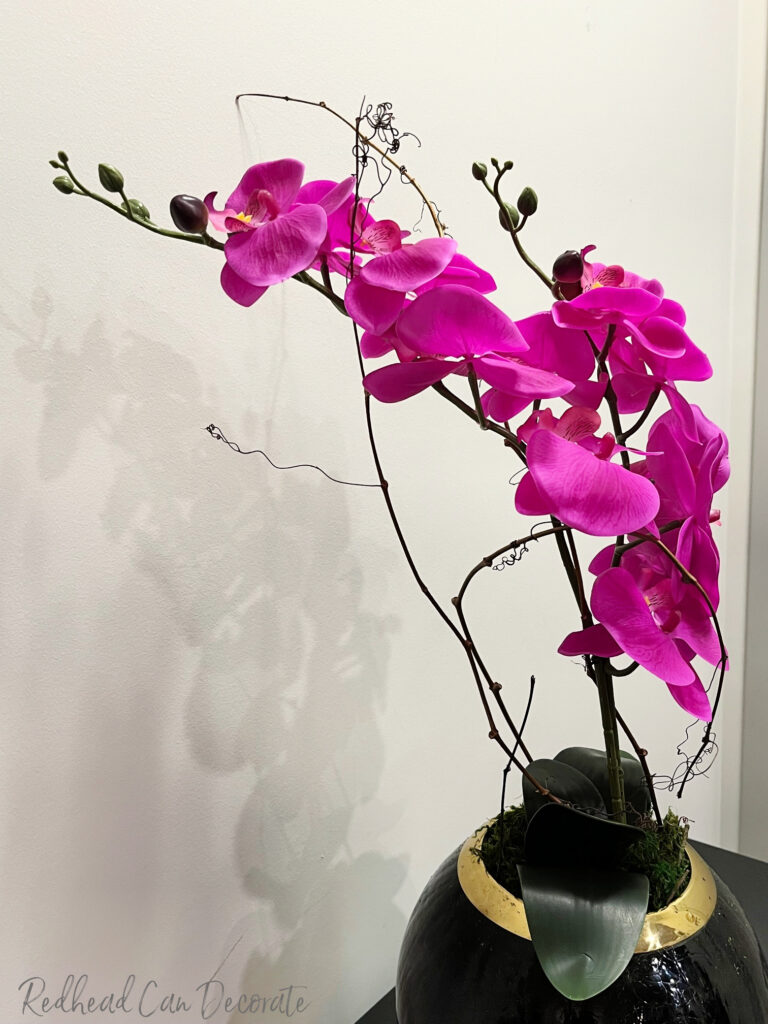 How to Make a Fake Orchid Look Real using free and affordable supplies.