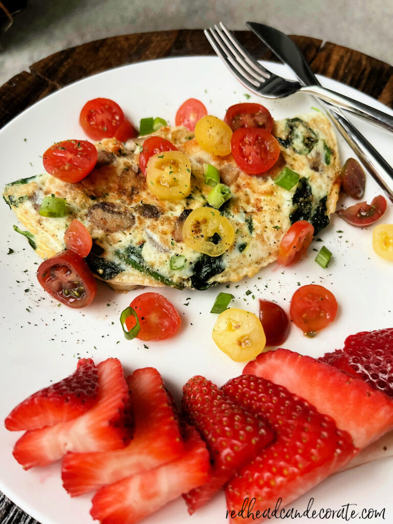 How to make Redhead's Weight Loss 117 Calorie Protein Omelet