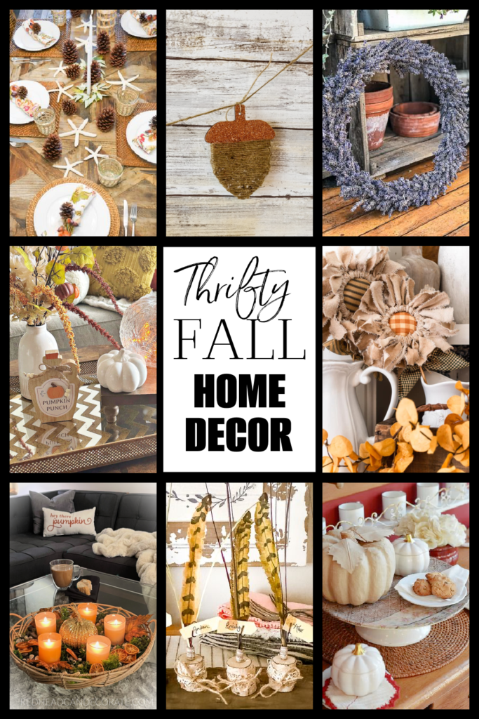 How to Make a Thrifty Dollar Store Fall Centerpiece for Your Coffee Table