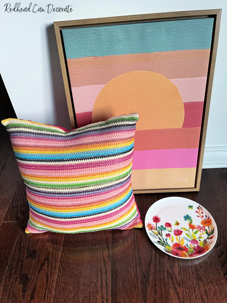 Summer Sunset Tablescape and Update on Big Move