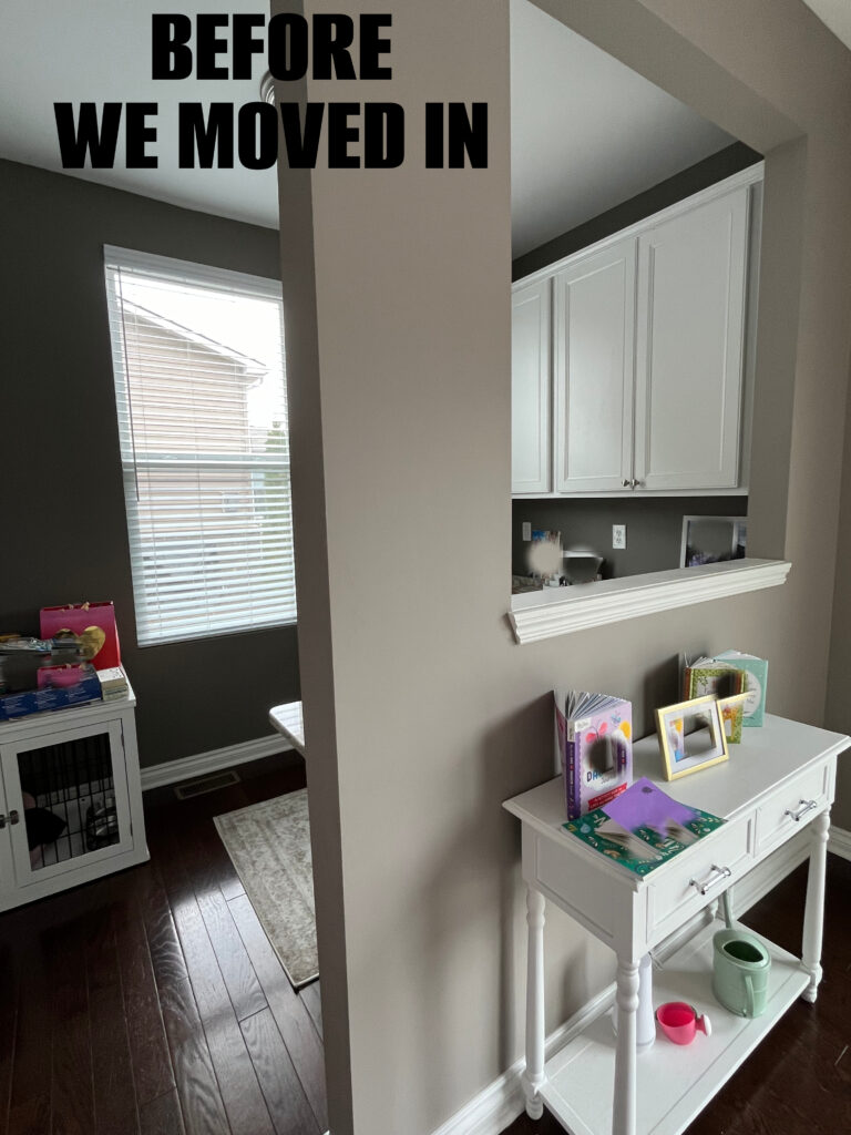 How to Create a Thrift Store Colored Glass Wall in Dining Area