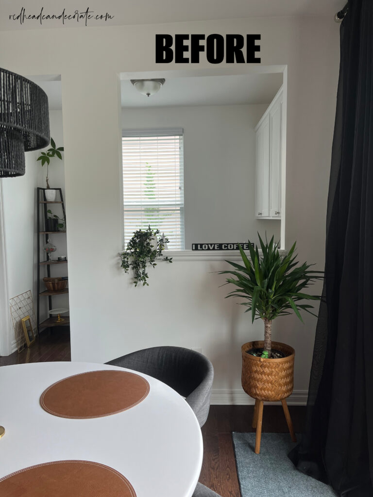 How to Create a Thrift Store Colored Glass Wall in Dining Area