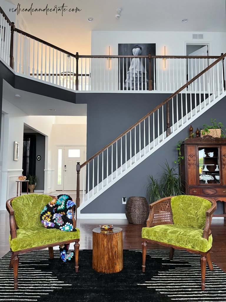 Beautiful Vintage Family Room Reveal