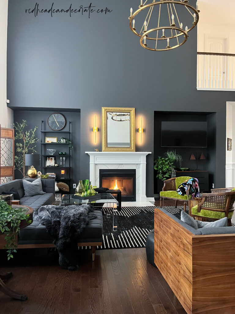 Beautiful Vintage Family Room Reveal