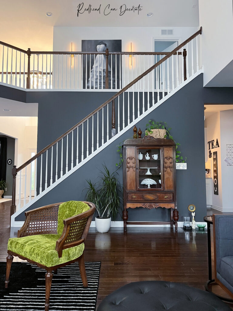 Beautiful Vintage Family Room Reveal