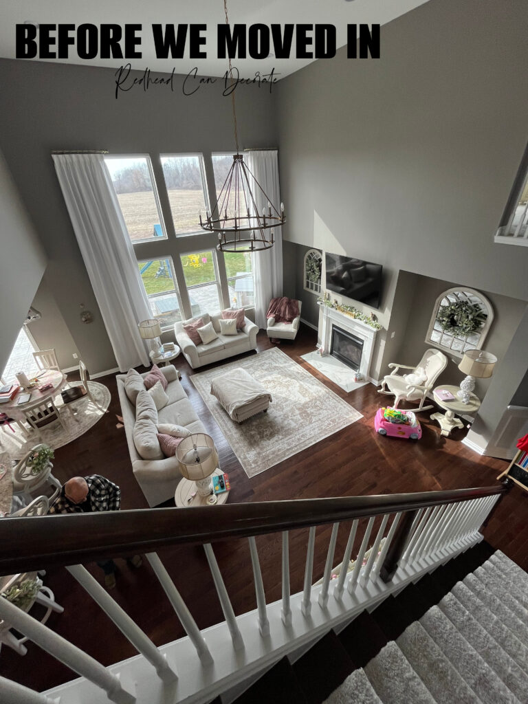 Beautiful Vintage Family Room Reveal