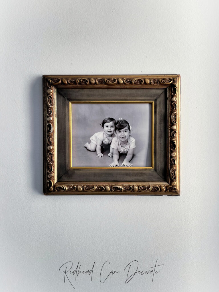 Using something you probably have in your bathroom drawer in many colors..."How to Paint a Thrift Store Frame with Eyeshadow"...