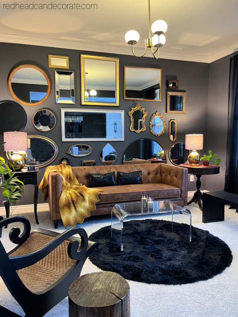 How to Create a Thrift Store Mirror Wall