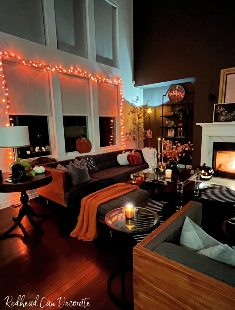 Visit our Beautiful Michigan Fall Family Room Tour