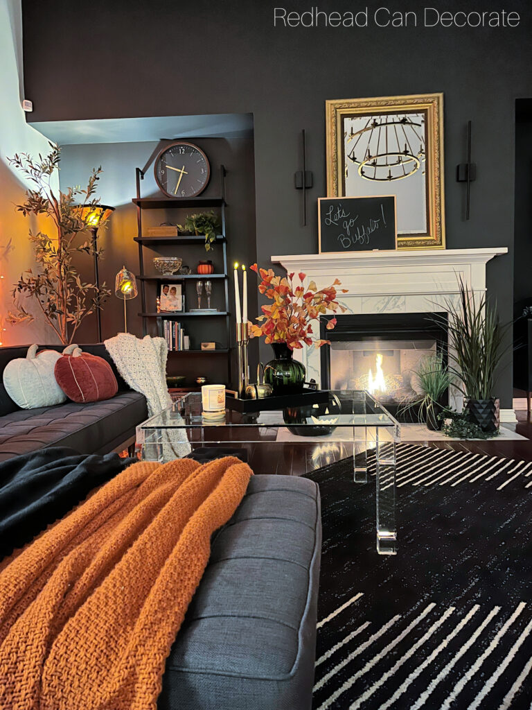 Visit our Beautiful Michigan Fall Family Room Tour