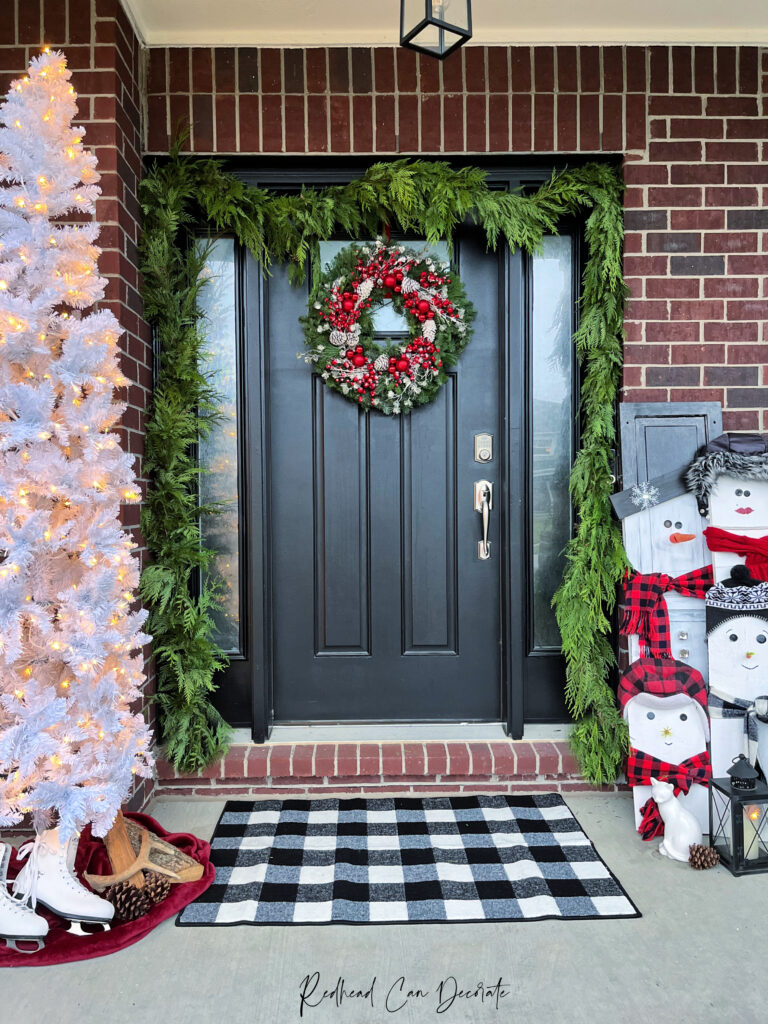Redhead's Gorgeous 12 Foot Flocked Christmas Tree Tour